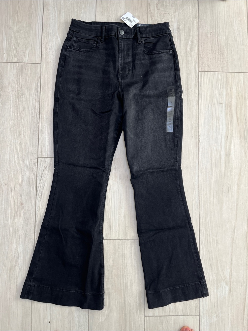 American Eagle Outfitters Black Flare Jeans